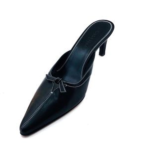 Cole Haan Leather Mule Pumps!